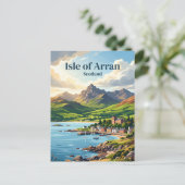 Carte Postale Île d'Arran Écosse (Debout devant)