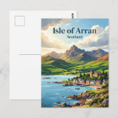 Carte Postale Île d'Arran Écosse (Devant / Derrière)