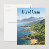 Carte Postale Île d'Arran Royaume-Uni (Devant / Derrière)