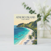 Carte Postale Île d'Atauro Timor oriental (Debout devant)