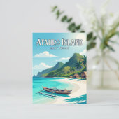 Carte Postale Île d'Atauro Timor oriental (Debout devant)