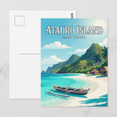 Carte Postale Île d'Atauro Timor oriental (Devant / Derrière)