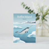 Carte Postale Île de Baffin Canada (Debout devant)