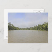 Carte Postale Île de Bornéo, Malaisie, vue panoramique (Devant / Derrière)