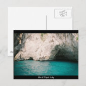 Carte Postale Île de Capri, Italie (Devant / Derrière)
