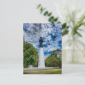 Carte Postale île de chasse phare carolina sud ciel bleu (Debout devant)
