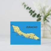 Carte postale île de Curacao au soleil (Debout devant)