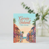Carte Postale Île de Gorée Sénégal (Debout devant)