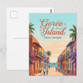 Carte Postale Île de Gorée Sénégal (Devant / Derrière)