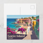 Carte Postale Île de Gorée Sénégal (Devant / Derrière)