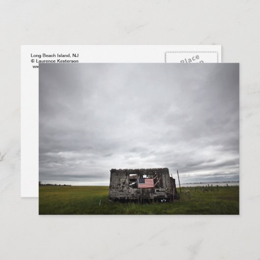 Carte Postale Île de Long Beach, NJ (Devant / Derrière)