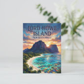 Carte Postale Île de Lord Howe Australie (Debout devant)