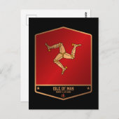 Carte Postale Île de Man (Devant / Derrière)