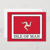 Carte Postale Île de Man (Devant / Derrière)