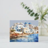 Carte Postale Île de Mykonos, Grèce (Debout devant)