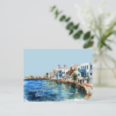 Carte Postale Île de Mykonos, Grèce (Debout devant)