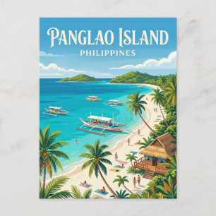 Carte Postale Île de Panglao Philippines