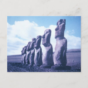 Carte postale Île de Pâques, Chili