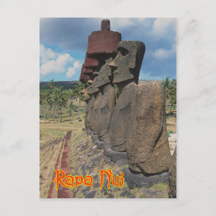 Carte Postale Île de Pâques (Rapa Nui) Chili