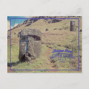 Carte Postale Île de Pâques (Rapa Nui) Chili