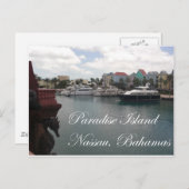 Carte Postale Île de paradis (Devant / Derrière)