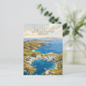 Carte Postale Île de Paros Grèce (Debout devant)