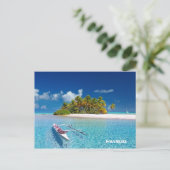 Carte Postale Île de Polynesia (Debout devant)