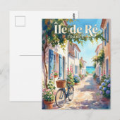 Carte Postale Île de Ré France (Devant / Derrière)