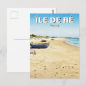 Carte Postale Île de Ré France Voyage (Devant / Derrière)