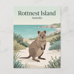Carte Postale Île de Rottnest Australie