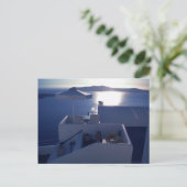 Carte Postale île de Santorin Grèce (Debout devant)