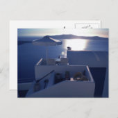 Carte Postale île de Santorin Grèce (Devant / Derrière)