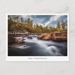 Carte Postale Île de Senja Norvège