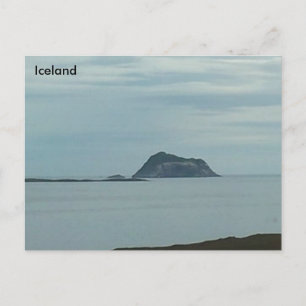 Carte Postale Île de Skrúður, Islande