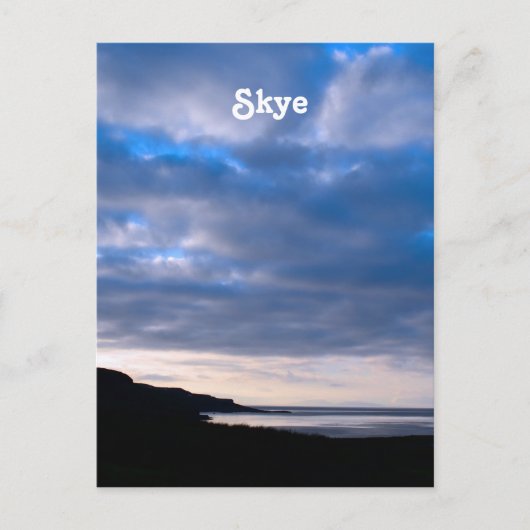 Carte Postale Île de Skye (Devant)