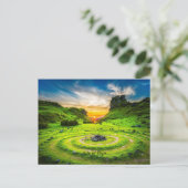 Carte Postale Île de Skye, Écosse, (Debout devant)