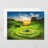 Carte Postale Île de Skye, Écosse, (Devant / Derrière)