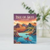 Carte Postale Île de Skye, Écosse (Debout devant)