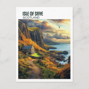 Carte Postale Île de Skye Écosse - Majestic Highland