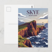 Carte Postale Île de Skye Royaume-Uni (Devant / Derrière)
