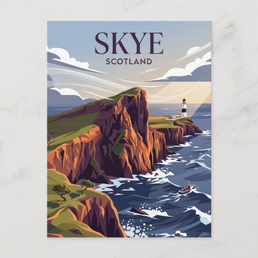 Carte Postale Île de Skye Royaume-Uni (Devant)