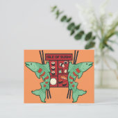 Carte Postale Île de Sushi (Debout devant)