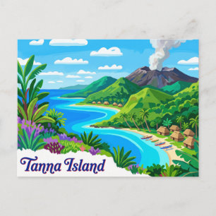 Carte Postale Île de Tanna Vanuatu
