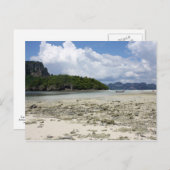 Carte Postale Île de Tup, Thaïlande (Devant / Derrière)