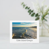 Carte Postale Île de Tybee Géorgie (Debout devant)