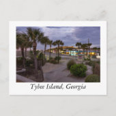 Carte Postale Île de Tybee Géorgie (Devant)