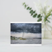 Carte Postale île de tybee plage savannah georgia océan eve (Debout devant)