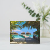 Carte Postale Île de Veligardu, Maldives (Debout devant)