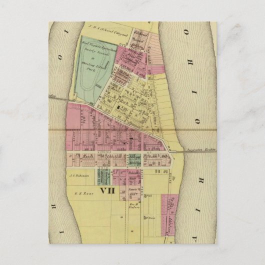 Carte Postale Île de Wheel (Devant)