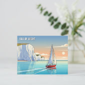 Carte Postale Île de Wight Angleterre Voyage (Debout devant)